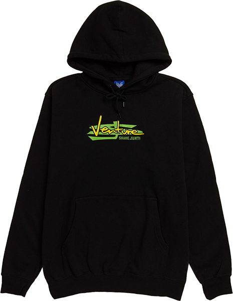 VENTURE SHAKE JUNT PAID HOODIE SWEATSHIRT LARGE  BLACK