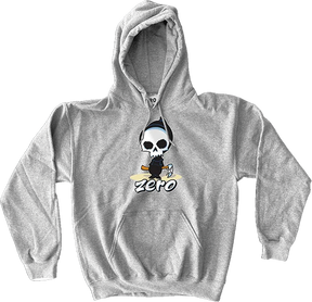 ZERO LIL REAPER HOODIE SWEATSHIRT XLARGE HEATHER GREY