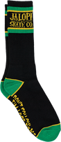 ANTI HERO I'M LOST TOO CREW SOCK BLK/GRN/YEL