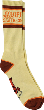 ANTI HERO IT'S A RIP OFF CALF SOCK CREAM ORANGE DK.RED