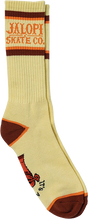 ANTI HERO IT'S A RIP OFF CALF SOCK CREAM ORANGE DK.RED