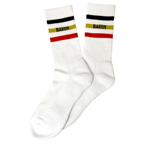 BAKER SUNSET SOCKS WHITE