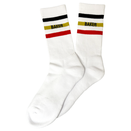 BAKER SUNSET SOCKS WHITE