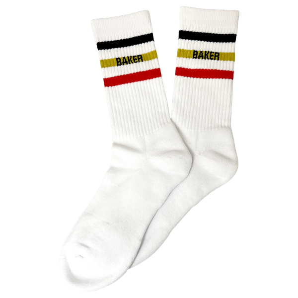 BAKER SUNSET SOCKS WHITE
