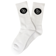 BIRDHOUSE B LOGO SOCKS WHITE