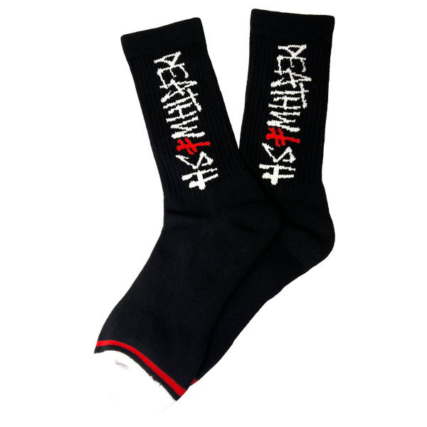 DW DEATHSPRAY SOCKS BLACK