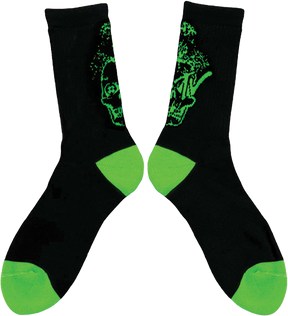 DEATHWISH DEATH TV CREW SOCKS BLACK