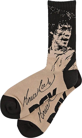 DGK BRUCE LEE IMPACT CREW SOCKS SAND
