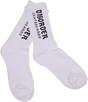 DISORDER LOGO CREW SOCKS WHT/BLK