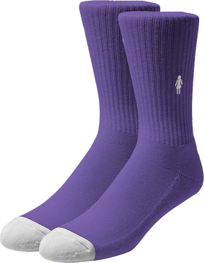 GIRL OG CREW SOCKS PURPLE