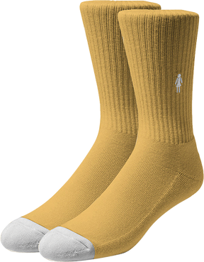 GIRL OG CREW SOCKS MUSTARD