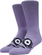 HEROIN BIG EGG CREW SOCKS LAVENDER