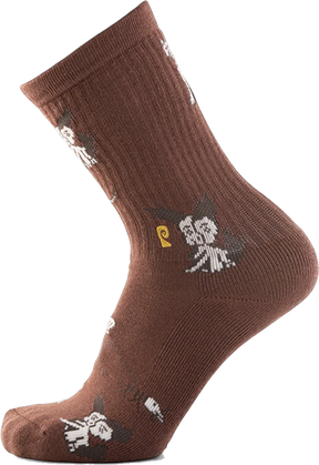 PSOCKADELIC DOG WORLD CREW SOCKS