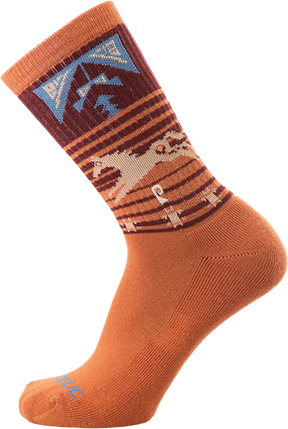 PSOCKADELIC FREE AT LAST CREW SOCKS