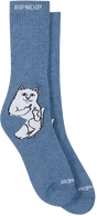 RIP N DIP LORD NERMAL CREW SOCKS SLATE HEATHER