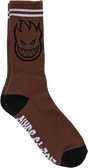 SPITFIRE BIGHEAD CREW SOCK DK.RED/BLK/WHT