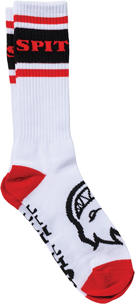 SPITFIRE CLASSIC '87 BIGHEAD CREW SOCK WHT/RED/BLK