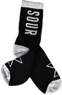 SOUR LOGO CREW SOCKS BLACK