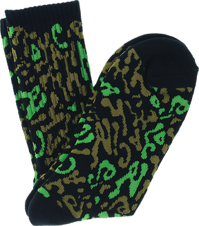 TOY MACHINE CAMO CREW SOCKS BLACK 1pr