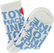 TOY MACHINE NEW BLOOD CREW SOCKS WHITE 1pr