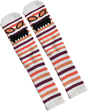 TOY MACHINE MONSTER FACE MINI STRIPE CREW SOCKS ORG 1pr