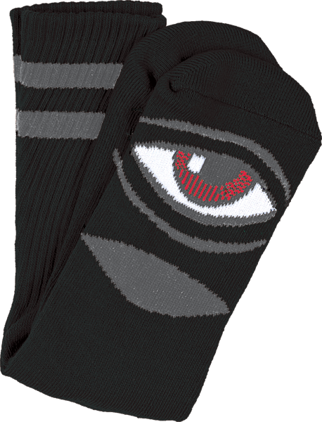 Toy Machine SECT EYE III CREW SOCKS BLACK 1 pair
