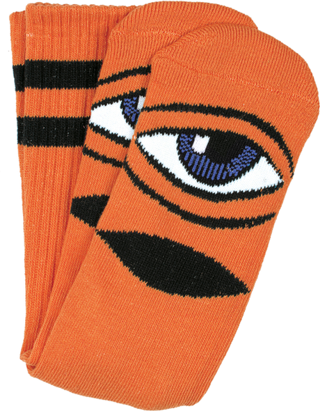 Toy Machine SECT EYE III CREW SOCKS ORANGE 1 pair