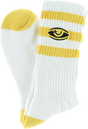 TOY MACHINES WATCHING CREW SOCKS GOLD 1pr