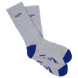 WKND FISHBONE CREW SOCKS GREY
