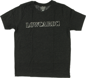 LOWCARD LOGO YTH SS SMALL CHARCOAL