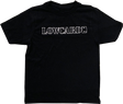 LOWCARD OUTLINE LOGO YTH SS SMALL BLACK