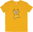 MEOW BIG CAT YTH SS L GOLD