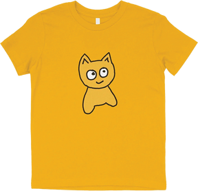 MEOW BIG CAT YTH SS L GOLD