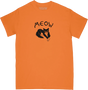 MEOW CROSS TSHIRT PAW YOUTH SS TSHIRT XSMALL ORANGE
