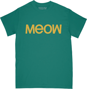 MEOW METRIC YOUTH SS TSHIRT LARGE JADE DOME