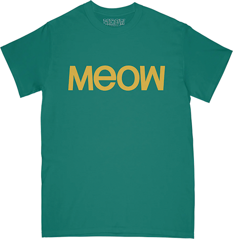 MEOW METRIC YOUTH SS TSHIRT LARGE JADE DOME