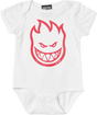 SPITFIRE BIGHEAD ONESIE 24M-WHT/RED