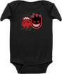 SPITFIRE ETERNAL FILL INFANT ONESIE 12M-BLK/RED/BLK/WHT
