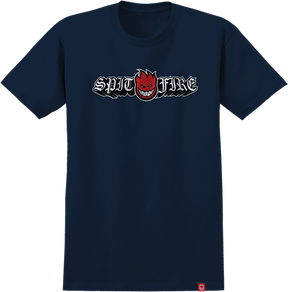 SPITFIRE OLD E DROP BIGHEAD YOUTH SS LARGE-TRUE NAVY/RD/BK/WT