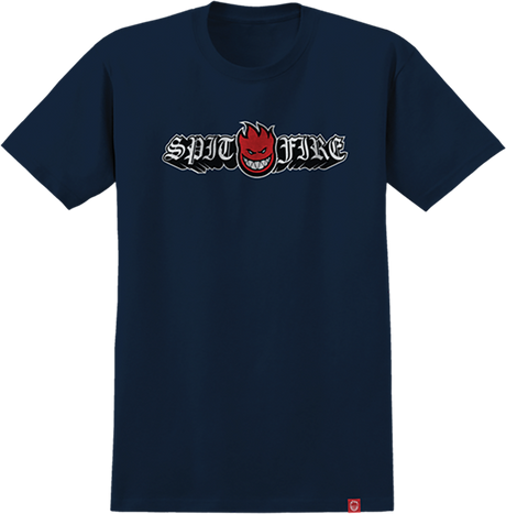 SPITFIRE OLD E DROP BIGHEAD YOUTH SS LARGE-TRUE NAVY/RD/BK/WT