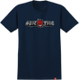 SPITFIRE OLD E DROP BIGHEAD YOUTH SS LARGE-TRUE NAVY/RD/BK/WT