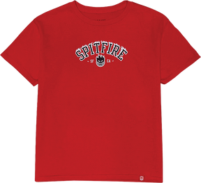SPITFIRE TEAM BIGHEAD FLAMES YTH SS S-RED/BLK