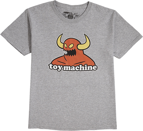 TOY MACHINE MONSTER YOUTH SS SMALL GREY