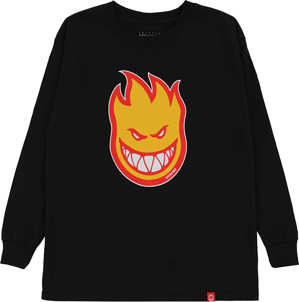 SPITFIRE BIGHEAD FILL LS YOUTH MEDIUM BLK/GOLD/RED