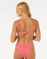 Rip Curl Shell Cove DD Balconette Swim Top Womens Red