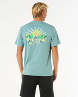 Rip Curl Dazed Tshirt Mens Blue Lagoon