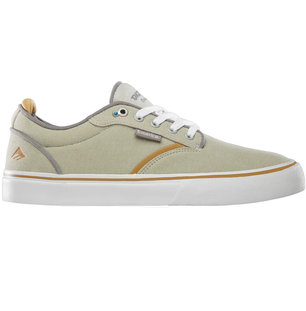 Emerica Dickson Skate Shoes Beige 9.5