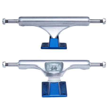 Slappy Classic Hollow ST1 Trucks Blue Polished 8.25 Set