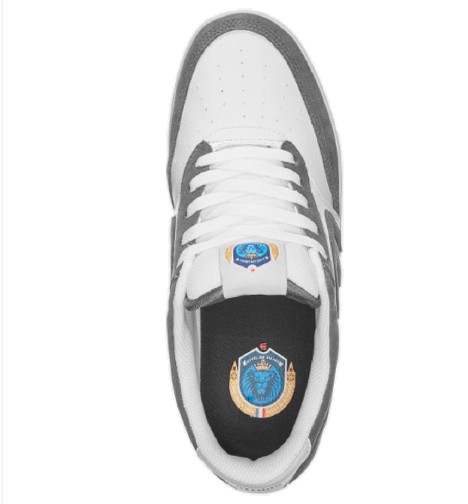 Etnies Aurelien Core Skate Shoes Grey White