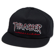 Thrasher Slash Hat Black Snapback